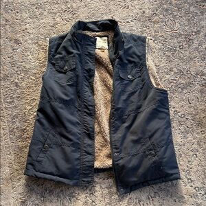 Sonoma Navy Blue Vest with Fleece Lining